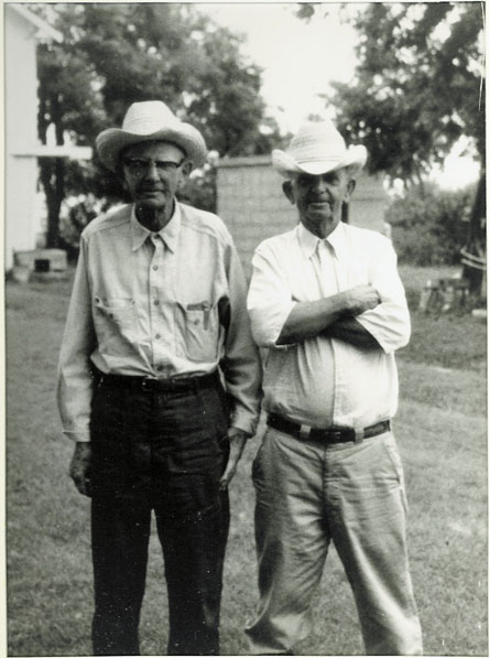 L to R: Lon & Clark Latimer