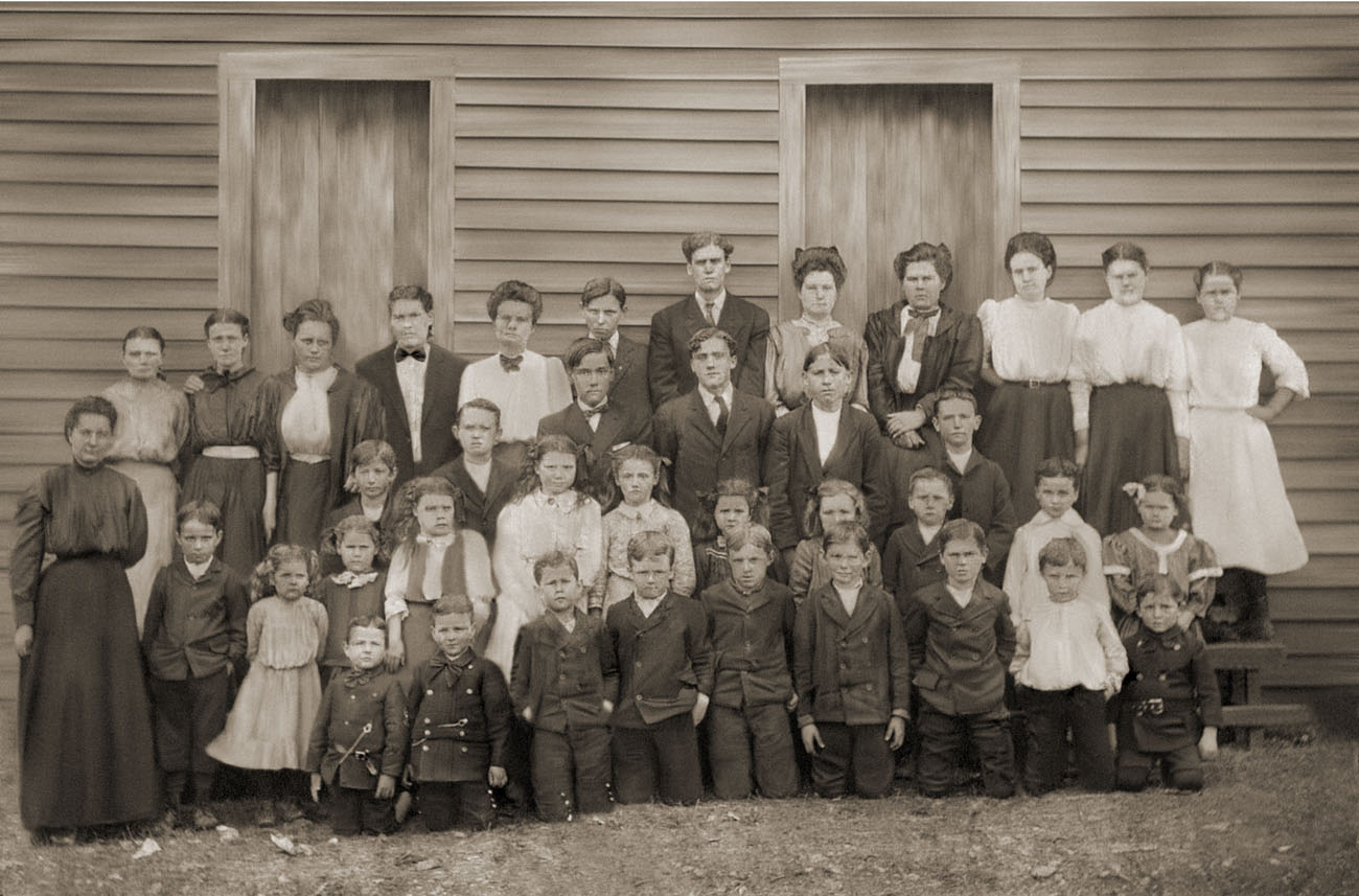 Rocky Branch School, Coosa Co. AL, 1907
