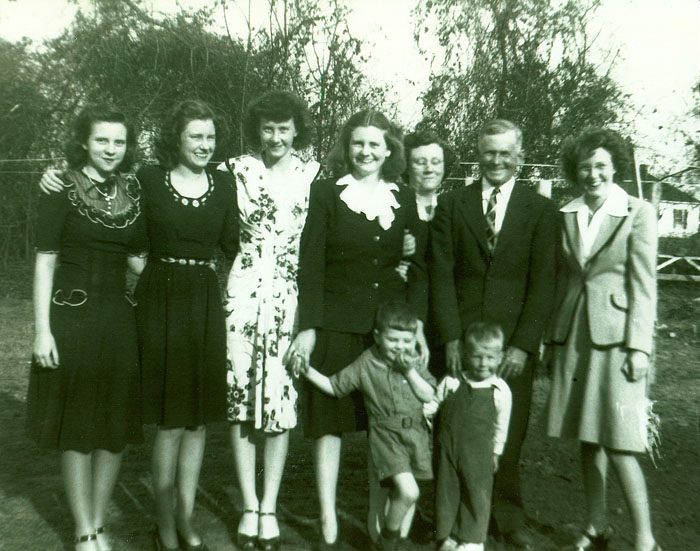 Thomas Leon Gandy family