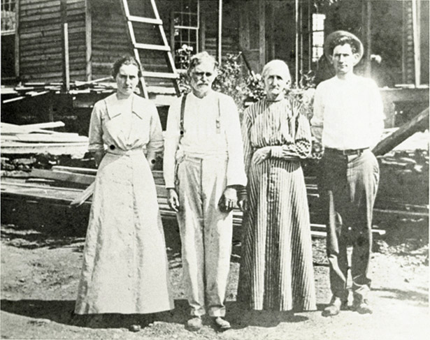 Maude Griffin, Joseph Culpepper, Clarissa Griffin, Will Griffin