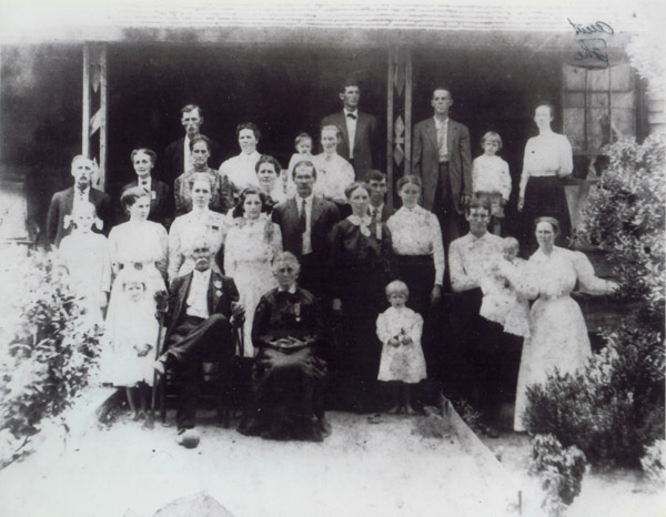 John Thomas & Mary Esther (Stewart) Baird family