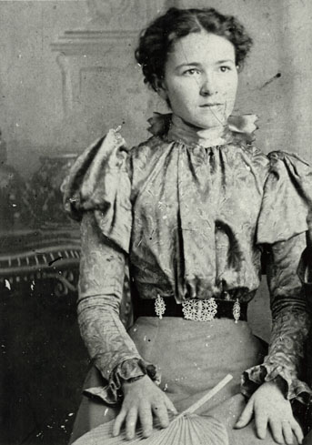 Nannie Texonia Jackson circa 1898