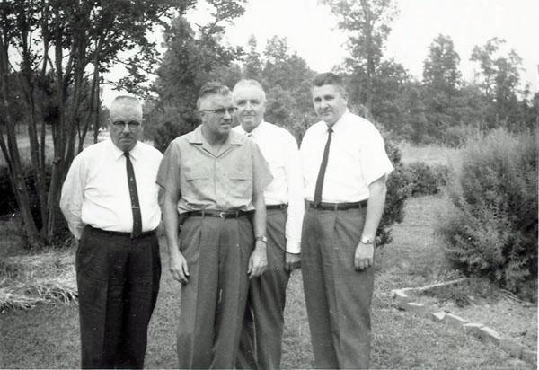 Latimer brothers on Mother's Day 1965