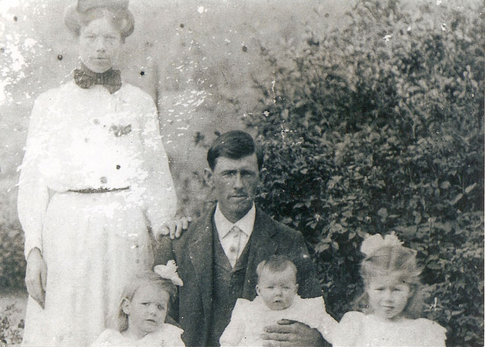William E. & Alma V. (Jackson) Powell family