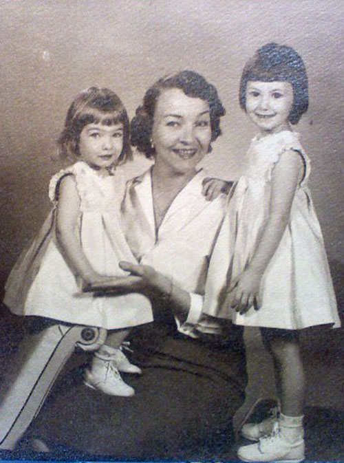 Florence (Pennington) Mitchell with Sharon & Barbara